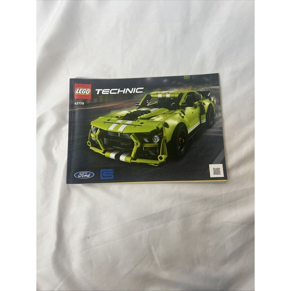 Manual for Lego‎ Technic 42138 Ford Shelby BOOKLET ONLY